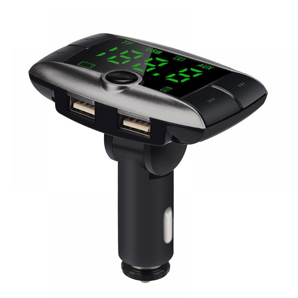 LCD Bluetooth Car Kit FM Transmitter Modulator MP3 Player USB Charger For iPhone 