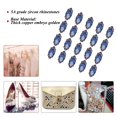 thumbnail image 3 of Sonew Rhinestones,DIY Clothes Accessories,20Pcs Sewing Zircon Rhinestones Golden Claw DIY Dress Clothes Accessories 5x10mm, 3 of 7