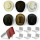 thumbnail image 4 of Gancho de plástico para sombreros - Sin huella, sin taladro, diseño curvado - para gorras de béisbol/de pared, 4 of 6