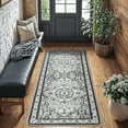 thumbnail image 4 of Sonoro Kate 2x6 Area Rugs for Living Room Bedroom, Non Slip Boho Machine Washable Indoor Floor Carpet, Gray, 4 of 7