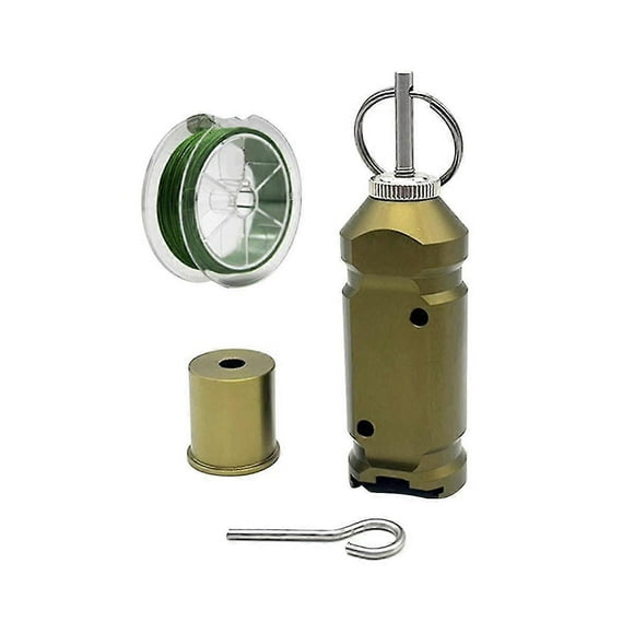 2024 Perimeter Trip Alarm with Wire, Camping Trip Wire Alarm Device, Early Warning Security for Camping