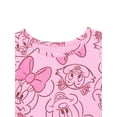 thumbnail image 3 of Minnie Mouse Toddler Girls Print Dress with Long Sleeves, Sizes 12M-5T, 3 of 6
