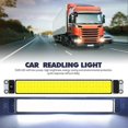 thumbnail image 3 of Tira de luces LED de lectura nocturna para coche, 54 LED, 12-24 V, luz interior de techo con interruptor de encendido/apagado para furgoneta, camión, autocaravana, barco, 12 V, 3 of 5
