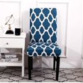 thumbnail image 2 of Stretch Dining Chair Cover High Back Chair Protective Cover Slipcover, Elastic Chair Protector Seat Cover for Dining Room Wedding Banquet Party Decoration, 2 of 5