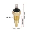 thumbnail image 3 of Universal Engine Cooling Fan Temperature Thermostat Sensor Switch 1/4" NPT 160 Degree on 145 Degree Off, 3 of 6