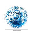 thumbnail image 4 of Btafrte Pelota Playa Brillos Piscina Inflable Juguete (Azul 60 Cm), 4 of 9