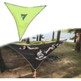 thumbnail image 4 of Hamaca triangular de aire para varias personas, malla portátil, hamaca de tela de malla, tienda de aire para árbol, cama de red de ocio (2,8*2,8 M), 4 of 5