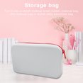 thumbnail image 3 of LCXmlly Portable Makeup Bag Large Capacity Silicone Makeup Organizer Waterproof Smooth Zipper Multi purpose Portable Storage, 3 of 8