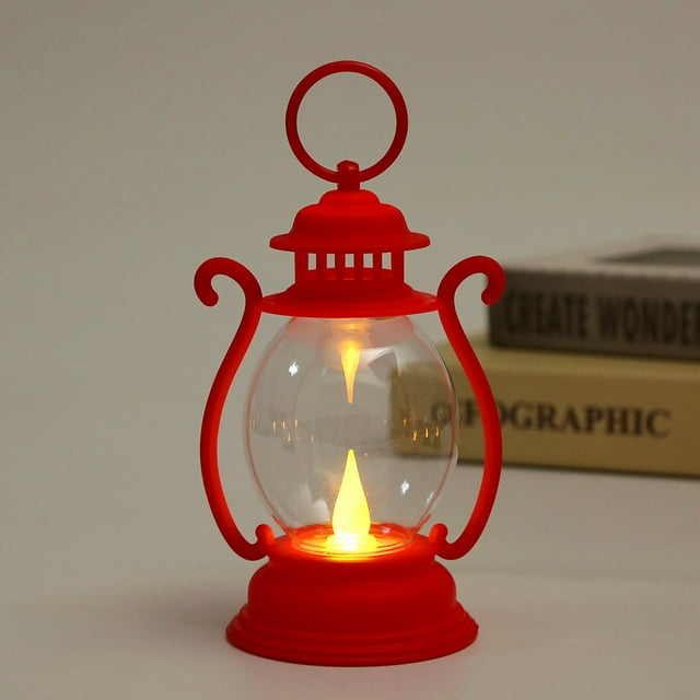 Christmas Lantern LED Light String Small Oil Lamp