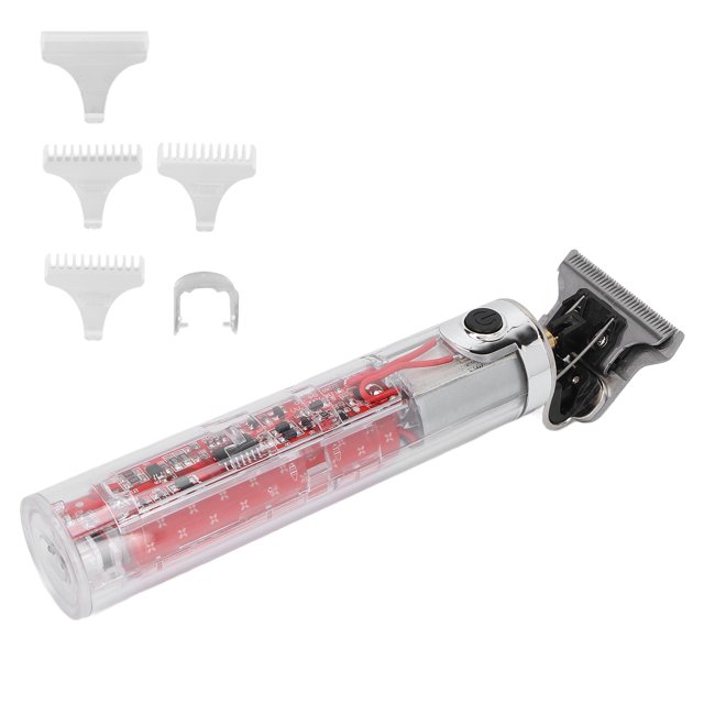 Kit de aseo Ticfox para corte de pelo Cortadora de pelo transparente