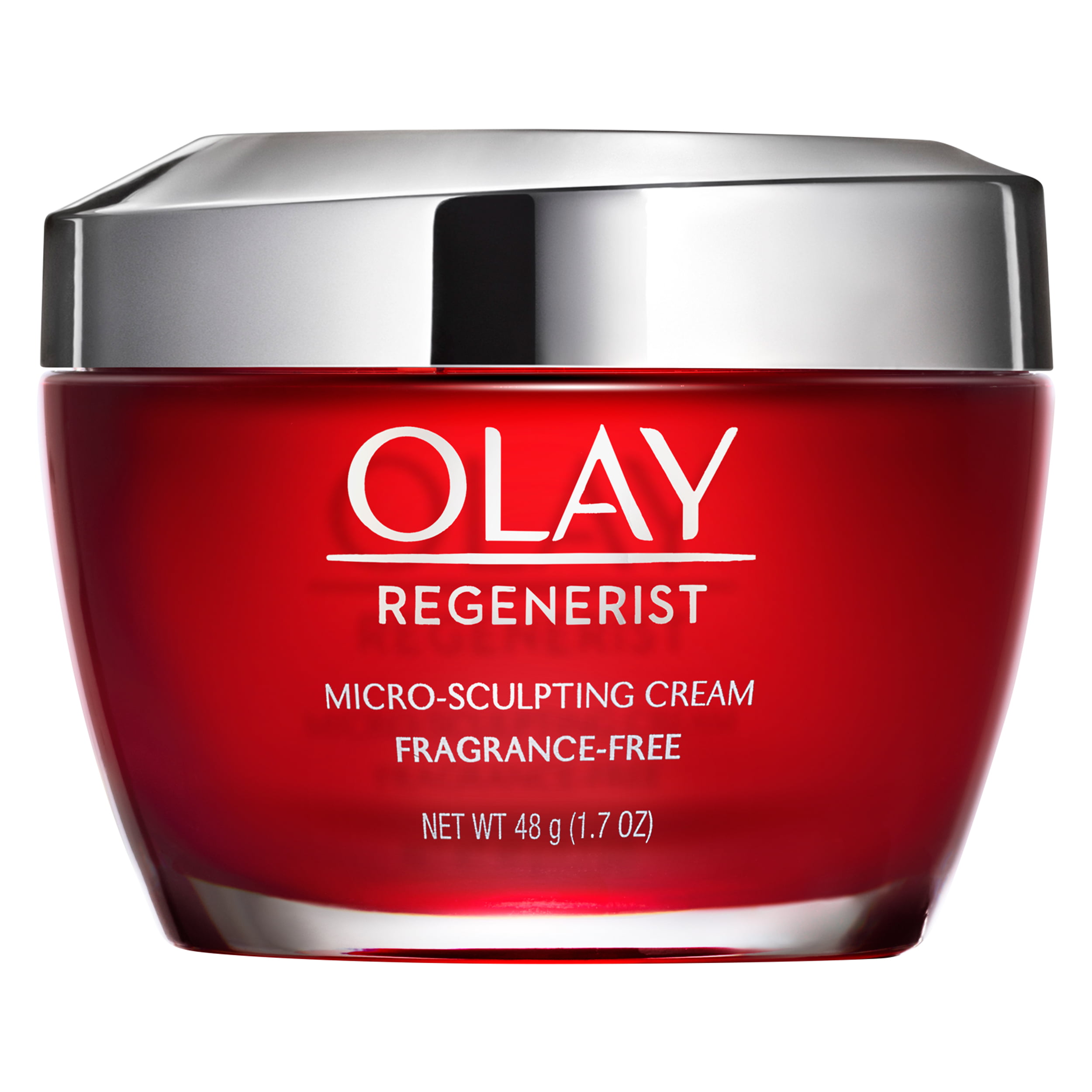 Olay Regenerist Micro-Sculpting Cream Face Moisturizer, Fragrance-Free, 1.7 Oz - Walmart.com 