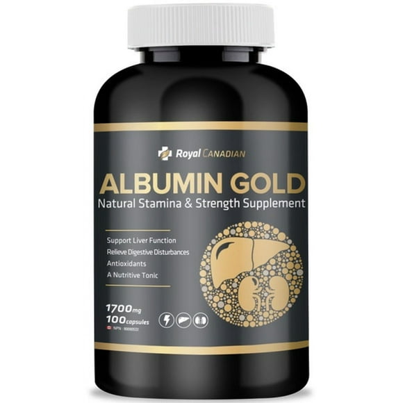 ROYAL CANADIAN Albumine d'Or (100 Capsules)
