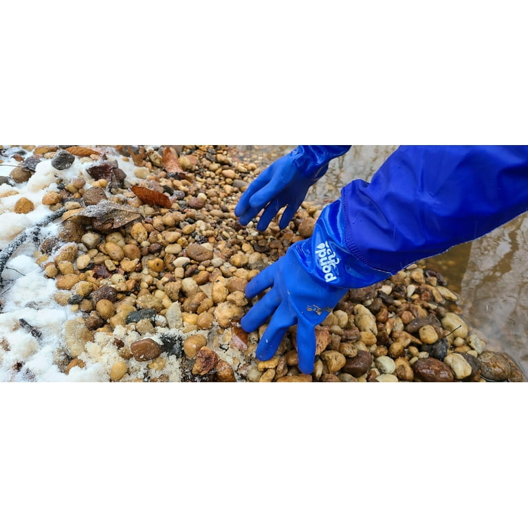  Haiou Pond Gloves, Long Arm Waterproof Gloves,Long