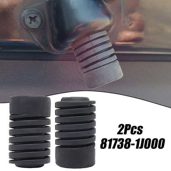 2Pcs Car Hood Tailgate Rubber Stop Mount Buffer Cushion for Nissan 817381J000