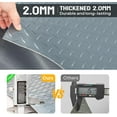 thumbnail image 7 of TUFFIOM 7'87''x22 FT Garage Floor Mat, Thickened Diamond Plate PVC Garage Flooring Roll for Under Car Parking Protect, Floor Mats for Garage, RV Trailer Flooring, Water/Stain Resistant, 7 of 7