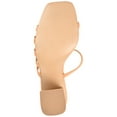 thumbnail image 5 of Journee Womens Emory Open Square Toe Block Heel Sandals, 5 of 9