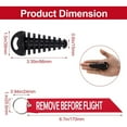 thumbnail image 2 of Motorcycle Exhaust Plug with Keychain - Noise Reduction, Durable , Easy Installation, Stylish Accessory for Bike Maintenance, 2 of 3