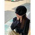thumbnail image 7 of NANAHuang Women's Fashion Beret Newsboy Hat - Octagonal Hat Beret Vintage Taxi Driver Hat Domed Cloud Hat Gatsby Hat Painter Hat, 7 of 7