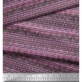 thumbnail image 2 of Soimoi Modal Satin Fabric Geometric African Decor Fabric Printed Yard 42 Inch Wide, 2 of 3