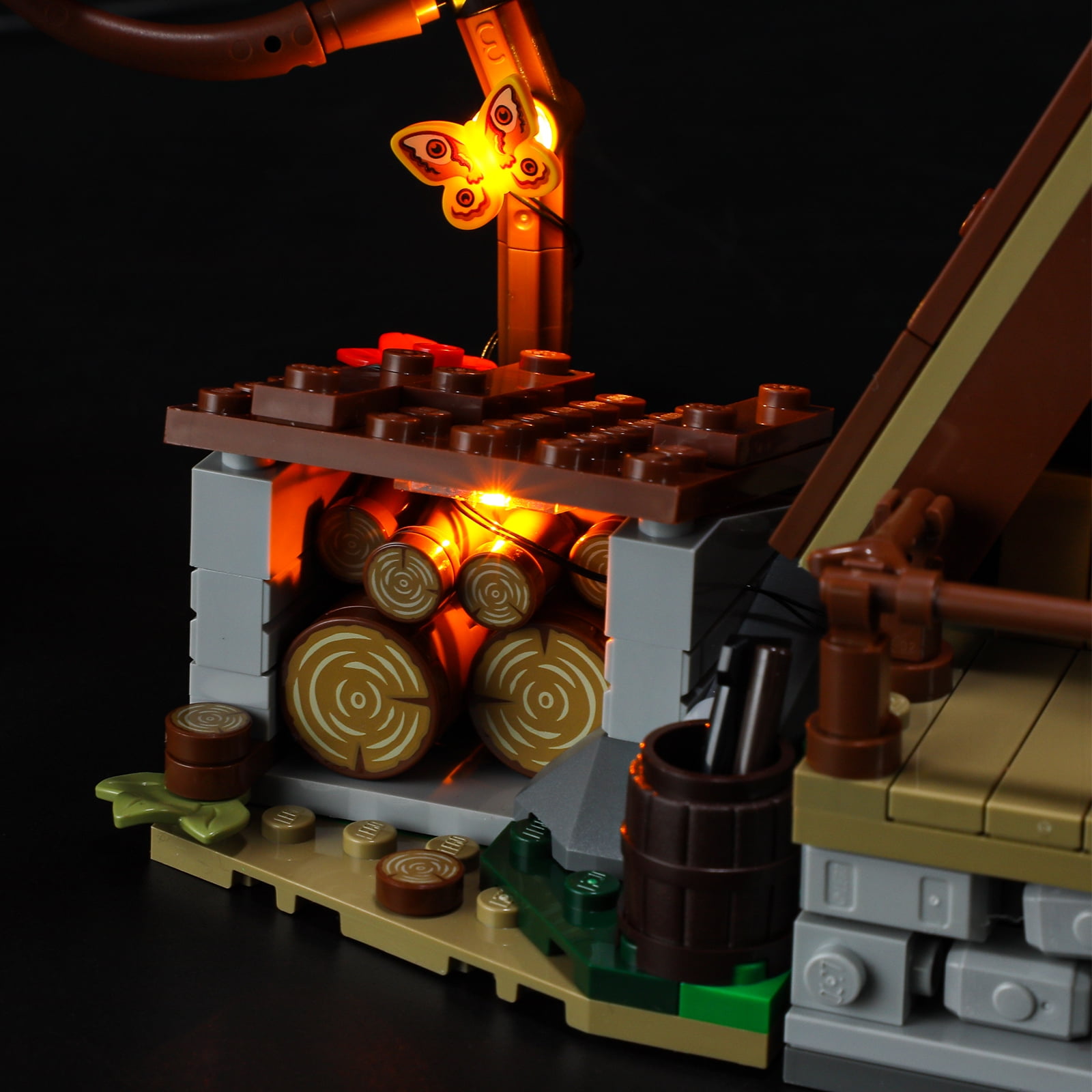 YEABRICKS Kit Luci LED Per Set LEGO® Ideas 21338 A-Frame Cabin - 2