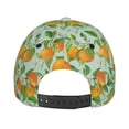 thumbnail image 7 of Wukai Tangerine Baseball Cap: Comfortable, Stylish, and Adjustable Hat for Sports, Daily Wear, and Outdoor Activities-One Size, 7 of 7