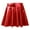Red, variant on Haitryli Kids Girls Mini Skirt Metallic Pleated Flared Skater Dance Skirt Costume Cheering Dancewear Rose 12