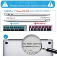 thumbnail image 2 of 3 in 1 IBENZER New 2021 2020 MacBook Air 13 inch Case M1 A2337 A2179 A1932, Hard Shell Case & Keyboard & Screen Film, 2 of 5