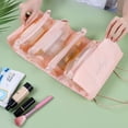 thumbnail image 4 of Bolsa de cosméticos dividida cuatro en uno, multifuncional, sencilla, para viajes, plegable, para mujer, 4 of 4