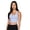 Light Purple, variant on RBX Active Women's Ultra Soft Active Cropped Bra Tank Top With Shelf Bra