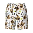 thumbnail image 4 of Lsque Mens Swim Trunks German Shepherd Dog Pattern - Bathing Suit Compression Liner - Beach Swim Shorts Swimwear - (S-3XL) - Stretch Quick Dry -X-Large, 4 of 9