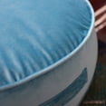 thumbnail image 3 of SAFAVIEH Reissa Solid Floor Pillow, 20" x 20", Blue, 3 of 6