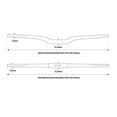thumbnail image 5 of UD Carbon Handlebar Matte Full Carbon Fiber Mountain Bicycle Straight Flat/Bend Riser Handlebar Bike MTB Part 31.8*600 - 760 Mm ,Long Lasting, 5 of 5