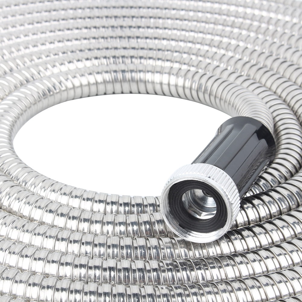 Stainless Steel§ Garden Water Hose§ Water Pipe§ Flexible§ Metal Pipe 304 Stainless Steel Garden Water Hose Flexible Lightweight Metal Pipe