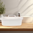 thumbnail image 1 of unbranded Cesta De Plástico Para Limpieza Con Asa Resistente Organizador Para Cocina Y Dormitorio, 1 of 8