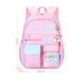 thumbnail image 4 of jiaxiM School Backpacks Large Capacity Cute Comfort Strap Lightweight Durable School Bag for Ages 3rd 4th 5th 6th, Primary School, Daily Campus, Travel, 4 of 9