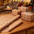 thumbnail image 6 of Birthday Gift Wrapping Paper Roll - 17 Inch x 10 Feet - Colorful Balloons Birthday Festive Gift Wrap Paper for Boys,Girls Celebration, Holiday Party, 6 of 7