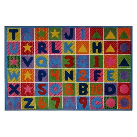 - Fun Rugs Numbers and Letters Kids' Rug
