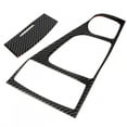 thumbnail image 2 of 2pcs Carbon Fiber Gear Shift Panel Cover Trim Set Fit for Infiniti Q50/Q60 2013-2019, 2 of 5