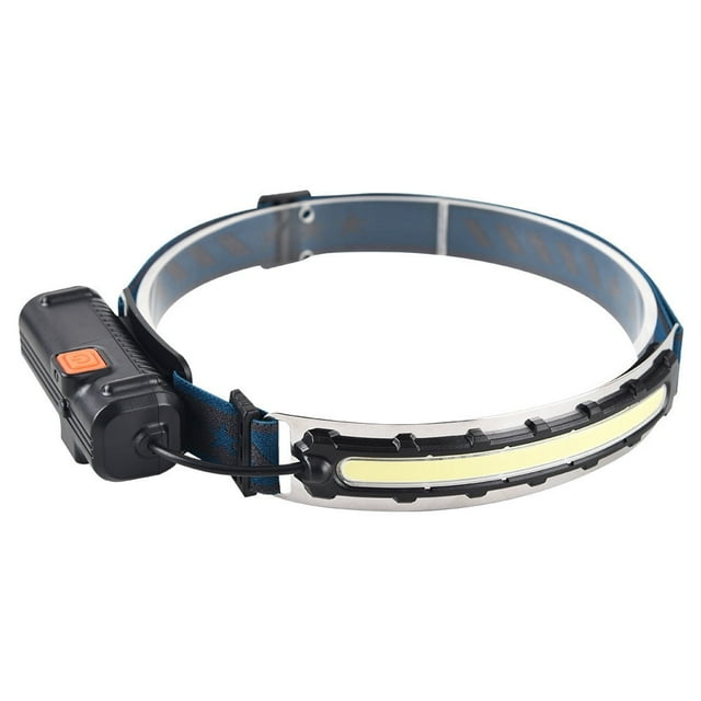 EIMELI Xpg+Cob Phare à Détection de Flood Type-C Charge Zoom Extérieur Pêche Travail Phare Led