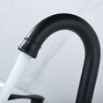 thumbnail image 7 of Adorer 3 Hole Bathroom Faucet with Pop-up Drain, 360 Degree Swivel Spout 2 Handle 8 inch Matte Black Widespread Bathroom Sink Faucet, Basin Faucet Mixer Taps, 7 of 7