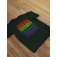 thumbnail image 4 of Tstars Men's 'Come Out Wherever You Are' Rainbow Heart Tee | Supportive LGBT Pride Shirt | Gay Rights Parade Apparel | Varied Sizes & Colors, 4 of 7