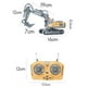 thumbnail image 5 of Excavadora RC InaláMbrica de 2,4G, Control Remoto, CamióN RC, CamióN Sobre Orugas, VehíCulo de IngenieríA EléCtrica, Juguetes para NiñOs, 5 of 5