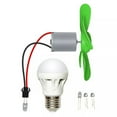 thumbnail image 1 of Lefu Mini Wind Turbine Motor w/Blades Power Alternative Energy Generator LED DIY Kit, 1 of 4