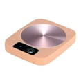 thumbnail image 2 of Cup Warmer,Coffee Mug Warmer,Smart Candle Warmer,Electric Cup Warmer with Aluminum Metal Panel for Office,Desk Accessories,Electric Beverage Warmer for Cocoa,Milk,Coffee Gifts(Pink), 2 of 9