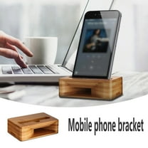 ddioayh Cell Phone Stand Amplifier,Phone Stand with Sound Amplifier,Wooden Cell Phone Holder,Sound Speaker Amplifier Holder,Desk Phone Stand for Home Office