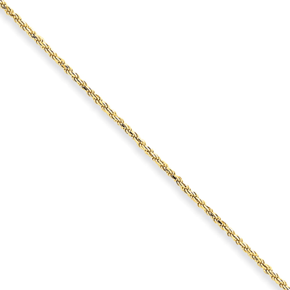 Finejewelers 14k .80mm bright-cut Cable Chain Necklace 