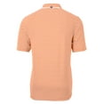 thumbnail image 3 of Men's Cutter & Buck Orange Denver Broncos Throwback Logo Virtue Eco Pique Stripe Recycled Polo, 3 of 3