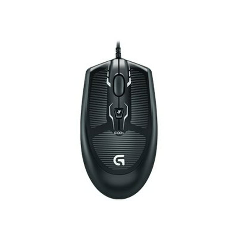 Logitech Gaming Mouse G100s - Mouse - right and left-handed - optical - wired - - black - Walmart.com