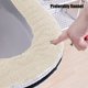 thumbnail image 5 of Accesorios de baño Cojín de asiento de inodoro para el hogar Uso Funda de asiento de inodoro de punto Cojín de asiento de inodoro lavable de temporada Cojín de asiento de poliéster, 5 of 6