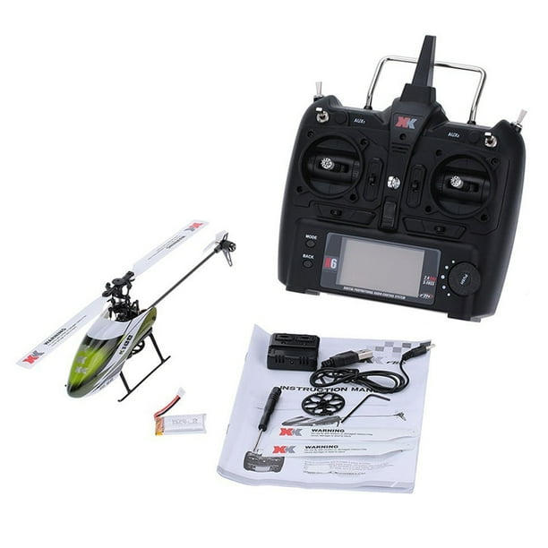 XK K100 6CH 3D 6G System RC Helicopter Walmart